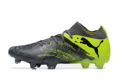 Puma Future Ultimate 2024 FG Firm Ground Soccer Cleats - Black/Yellow
