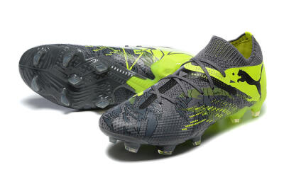 Puma Future Ultimate 2024 FG Firm Ground Soccer Cleats - Black/Yellow