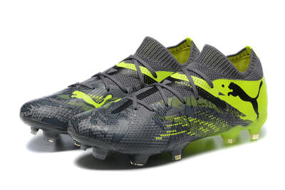 Puma Future Ultimate 2024 FG Firm Ground Soccer Cleats - Black/Yellow