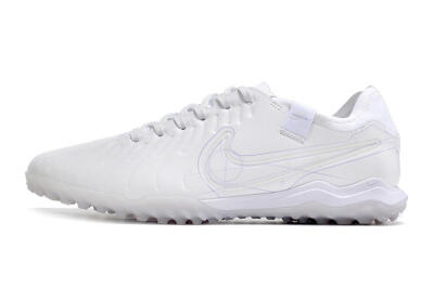 Nike Tiempo Legend X Pro TF Artificial Turf Soccer Shoes - White/Purple