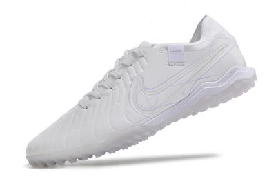 Nike Tiempo Legend X Pro TF Artificial Turf Soccer Shoes - White/Purple