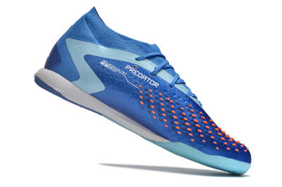 Adidas Predator Accuracy.1 IC Indoor & Futsal Soccer Shoes - Blue/White/Orange