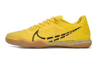 Nike React Gato IC Indoor & Futsal Soccer Shoes - Yellow/Black/Brown