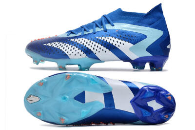 Adidas Predator Accuracy.1 FG Firm Ground Soccer Cleats - Blue/Jade/White
