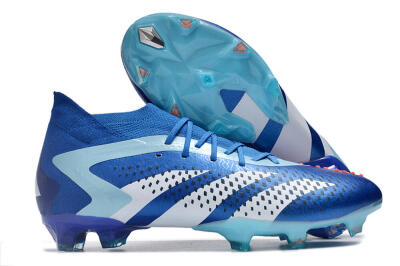 Adidas Predator Accuracy.1 FG Firm Ground Soccer Cleats - Blue/Jade/White