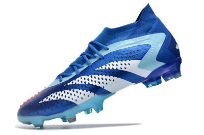 Adidas Predator Accuracy.1 FG Firm Ground Soccer Cleats - Blue/Jade/White