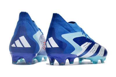 Adidas Predator Accuracy.1 FG Firm Ground Soccer Cleats - Blue/Jade/White