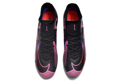 Nike Air Zoom Mercurial Superfly 9 Elite FG Firm Ground Soccer Cleats - Black/Purple/Pink