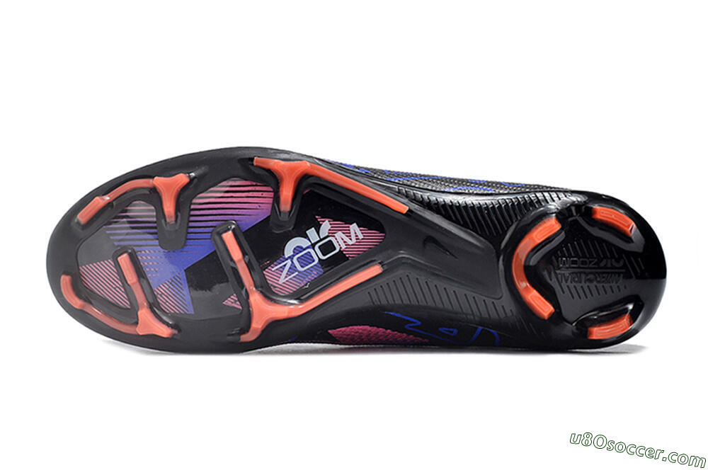 Nike Air Zoom Mercurial Superfly 9 Elite FG Firm Ground Soccer Cleats - Black/Purple/Pink 6