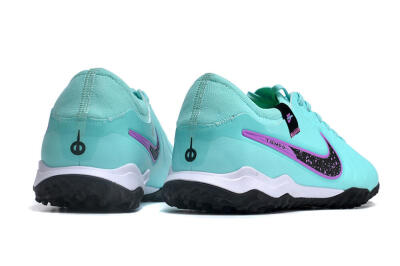 Nike Tiempo Legend 10 TF Artificial Turf Soccer Shoes - Blue/Black/Purple