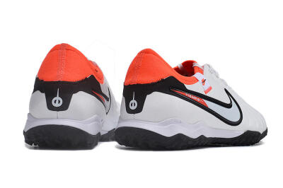 NikeTiempo Legend 10 TF Artificial Turf Soccer Shoes - White/Black/Orange