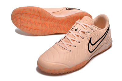 Nike Tiempo Legend 10 Pro IC Indoor & Futsal Soccer Shoes - Pink/Black