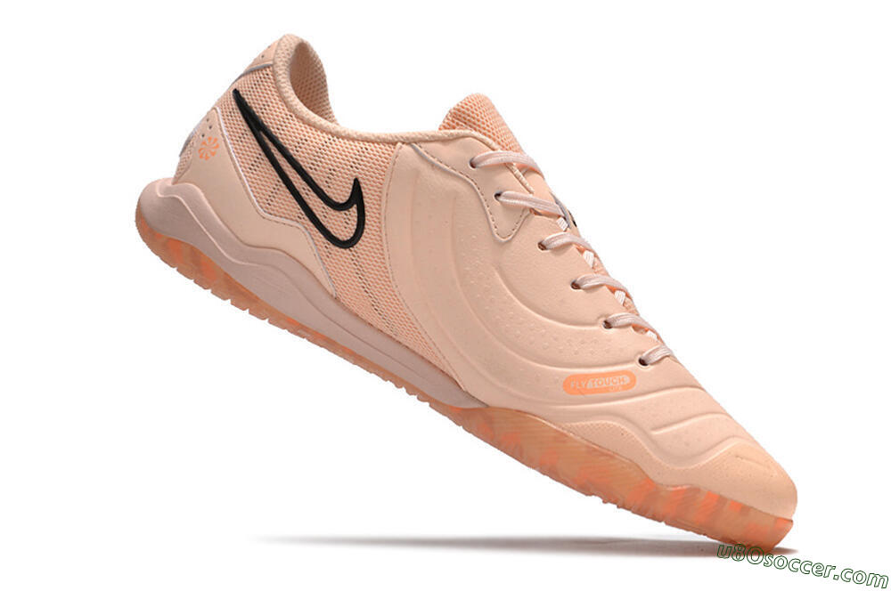 Nike Tiempo Legend 10 Pro IC Indoor & Futsal Soccer Shoes - Pink/Black 4