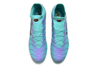 Nike Air Zoom Mercurial Superfly 9 Elite FG Firm Ground Soccer Cleats - Jade/Purple/Black