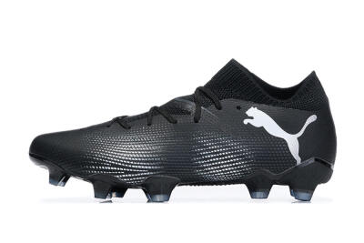 Puma Future Ultimate FG Firm Ground Soccer Cleats - Black/White/Blue
