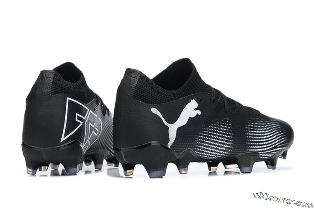 Puma Future Ultimate FG Firm Ground Soccer Cleats - Black/White/Blue 9