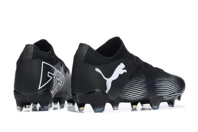 Puma Future Ultimate FG Firm Ground Soccer Cleats - Black/White/Blue