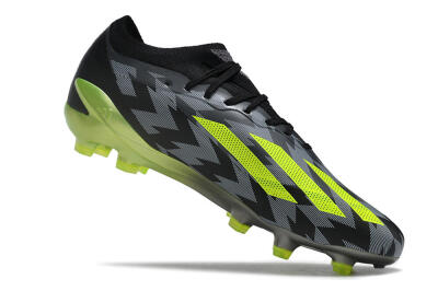 Adidas X Crazyfast.1 FG Firm Ground Soccer Cleats - Black/White/Yellow