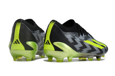 Adidas X Crazyfast.1 FG Firm Ground Soccer Cleats - Black/White/Yellow