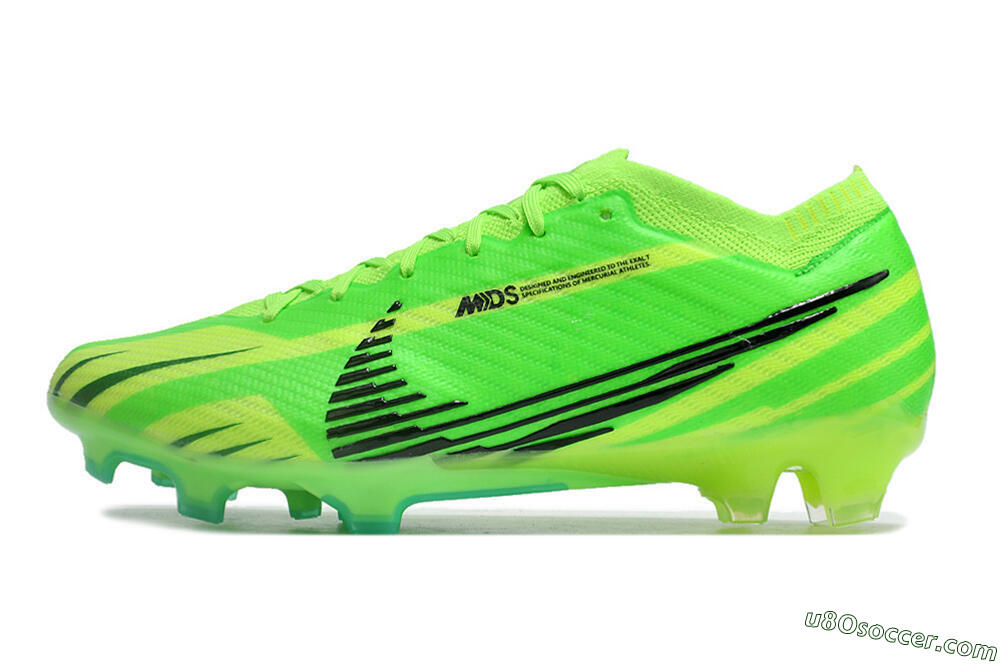 Nike Air Zoom Mercurial Vapor 15 Elite FG Firm Ground Soccer Cleats - Yellow/Black 2