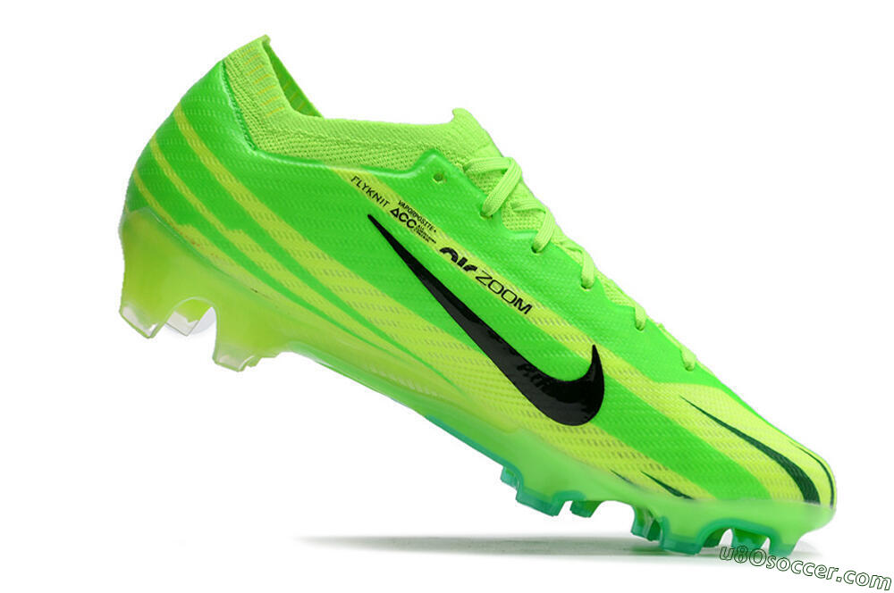 Nike Air Zoom Mercurial Vapor 15 Elite FG Firm Ground Soccer Cleats - Yellow/Black 4