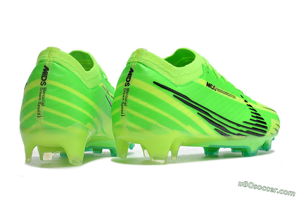 Nike Air Zoom Mercurial Vapor 15 Elite FG Firm Ground Soccer Cleats - Yellow/Black 6