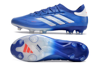 Adidas Copa Pure 2 FG Firm Ground Soccer Cleats - Blue/White