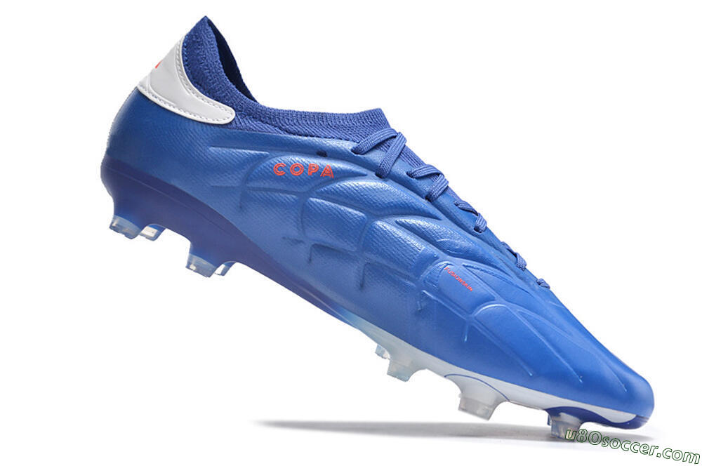 Adidas Copa Pure 2 FG Firm Ground Soccer Cleats - Blue/White 4