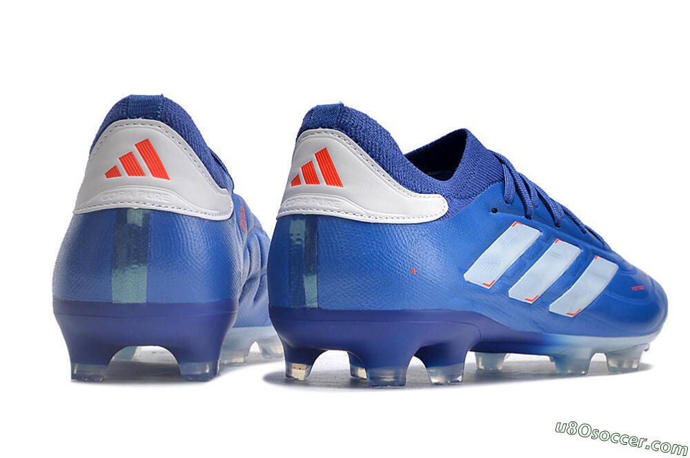 Adidas Copa Pure 2 FG Firm Ground Soccer Cleats - Blue/White 6