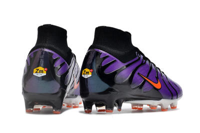 Nike Air Zoom Mercurial Superfly 9 Elite AG Artificial Grass Soccer Cleats - Purple/Black/Orange