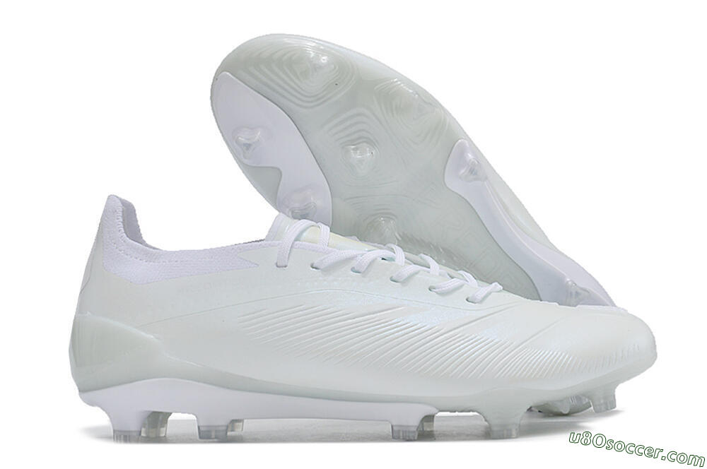 Adidas Predator Accuracy.1 FG Firm Ground Soccer Cleats - White/Beige 1