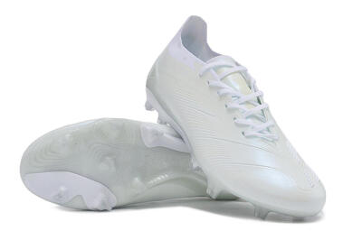 Adidas Predator Accuracy.1 FG Firm Ground Soccer Cleats - White/Beige