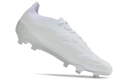 Adidas Predator Accuracy.1 FG Firm Ground Soccer Cleats - White/Beige