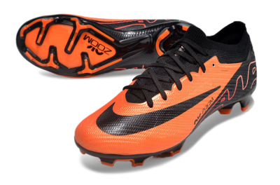 Nike Air Zoom Mercurial Vapor 15 Elite FG Firm Ground Soccer Cleats - Orange/Black