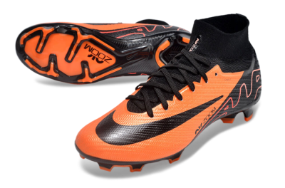 Nike Air Zoom Mercurial Superfly 9 Elite FG Firm Ground Soccer Cleats - Orange/Black