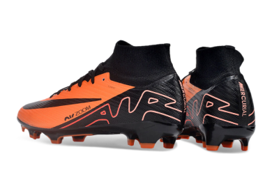 Nike Air Zoom Mercurial Superfly 9 Elite FG Firm Ground Soccer Cleats - Orange/Black