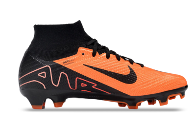 Nike Air Zoom Mercurial Superfly 9 Elite FG Firm Ground Soccer Cleats - Orange/Black