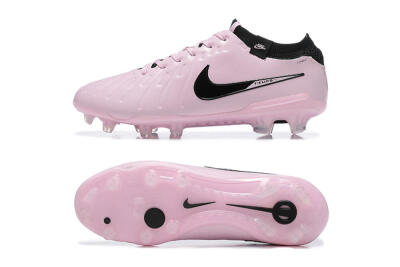 Nike Tiempo Legend 10 Elite FG Firm Ground Soccer Cleats - Pink/Black