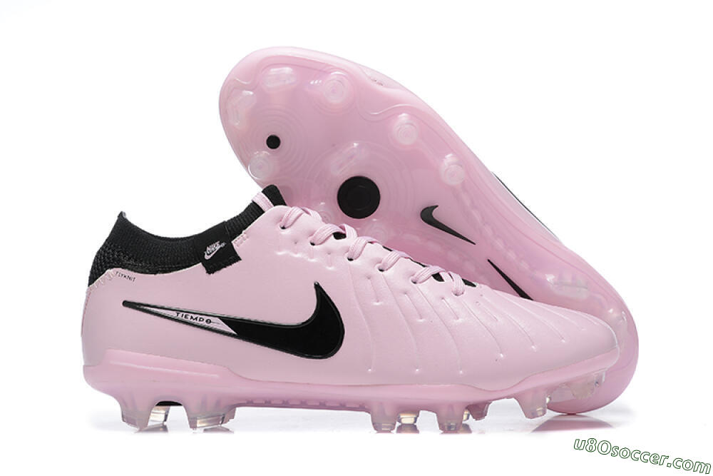 Nike Tiempo Legend 10 Elite FG Firm Ground Soccer Cleats - Pink/Black 1