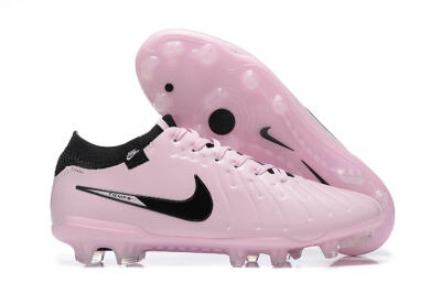 Nike Tiempo Legend 10 Elite FG Firm Ground Soccer Cleats - Pink/Black