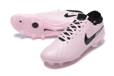 Nike Tiempo Legend 10 Elite FG Firm Ground Soccer Cleats - Pink/Black