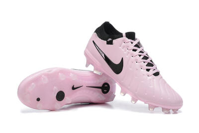 Nike Tiempo Legend 10 Elite FG Firm Ground Soccer Cleats - Pink/Black