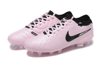Nike Tiempo Legend 10 Elite FG Firm Ground Soccer Cleats - Pink/Black