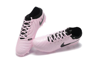 Nike Tiempo Legend 10 Elite FG Firm Ground Soccer Cleats - Pink/Black