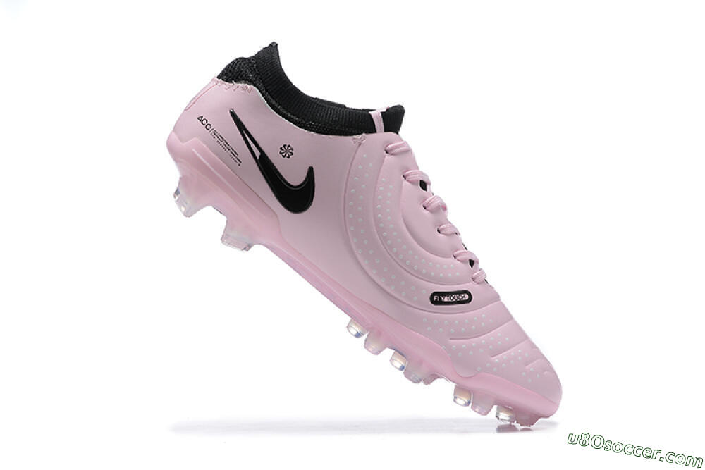 Nike Tiempo Legend 10 Elite FG Firm Ground Soccer Cleats - Pink/Black 7
