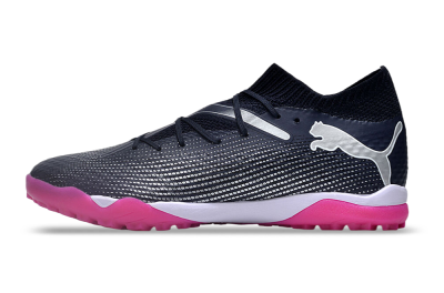 Puma Future Ultimate TF Artificial Turf Soccer Shoes - Blue/Silver/White/Pink