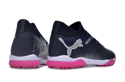 Puma Future Ultimate TF Artificial Turf Soccer Shoes - Blue/Silver/White/Pink