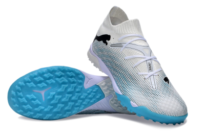 Puma Future Ultimate TF Artificial Turf Soccer Shoes - White/Jade/Black