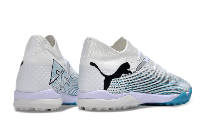 Puma Future Ultimate TF Artificial Turf Soccer Shoes - White/Jade/Black
