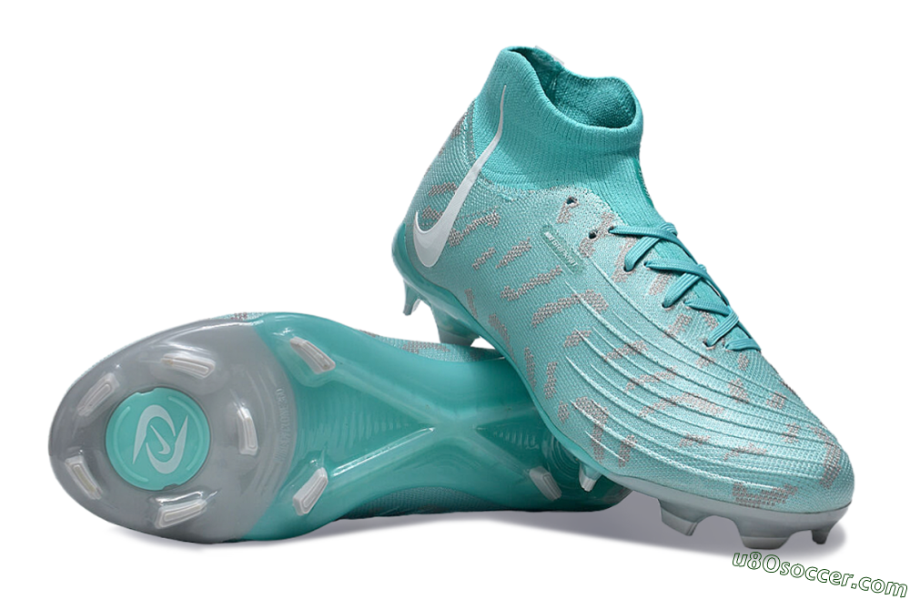 Nike Phantom Luna Elite FG Firm Ground Soccer Cleats - Jade/Grey/White 0